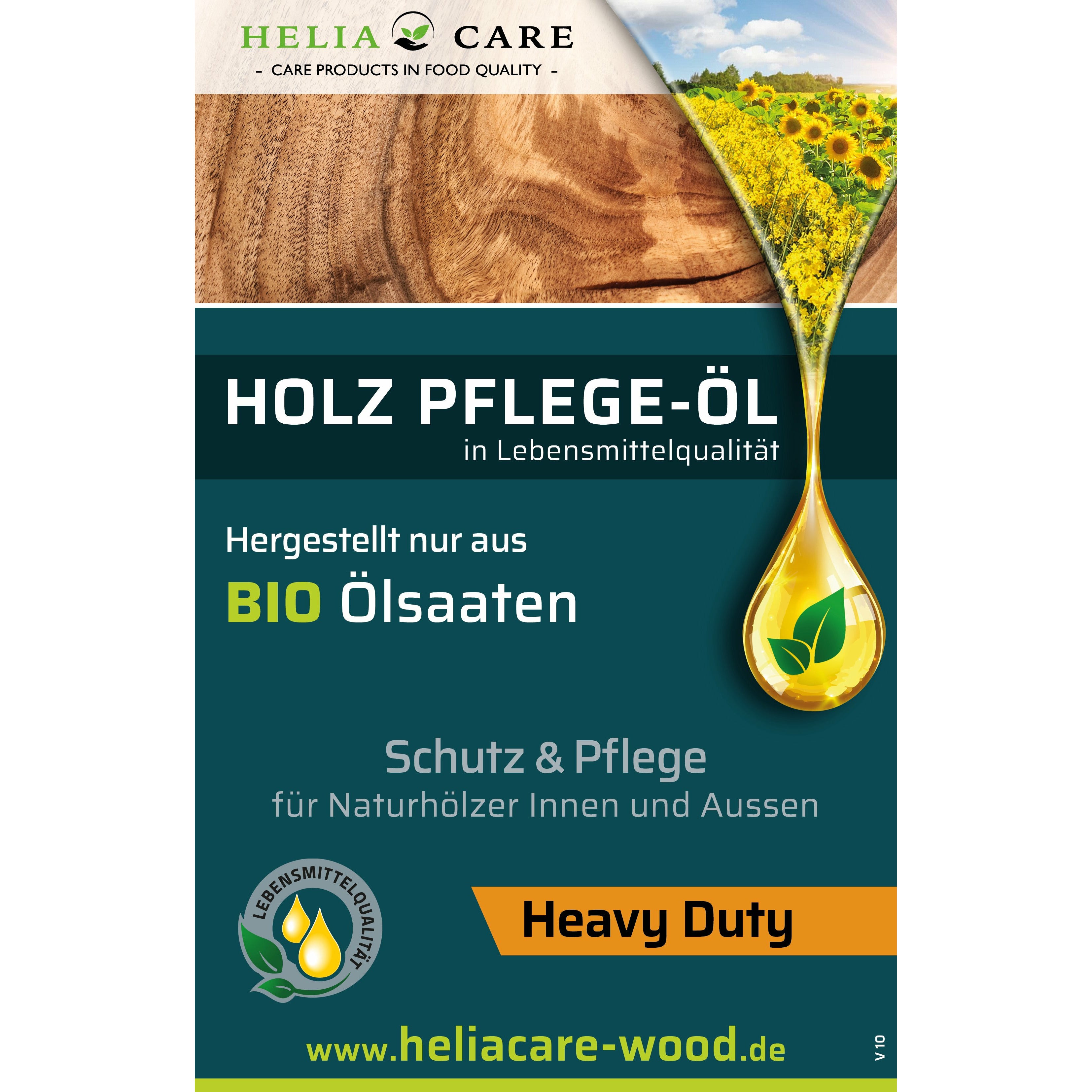 HeliaCARE Holzboden - Öl "Heavy Duty"