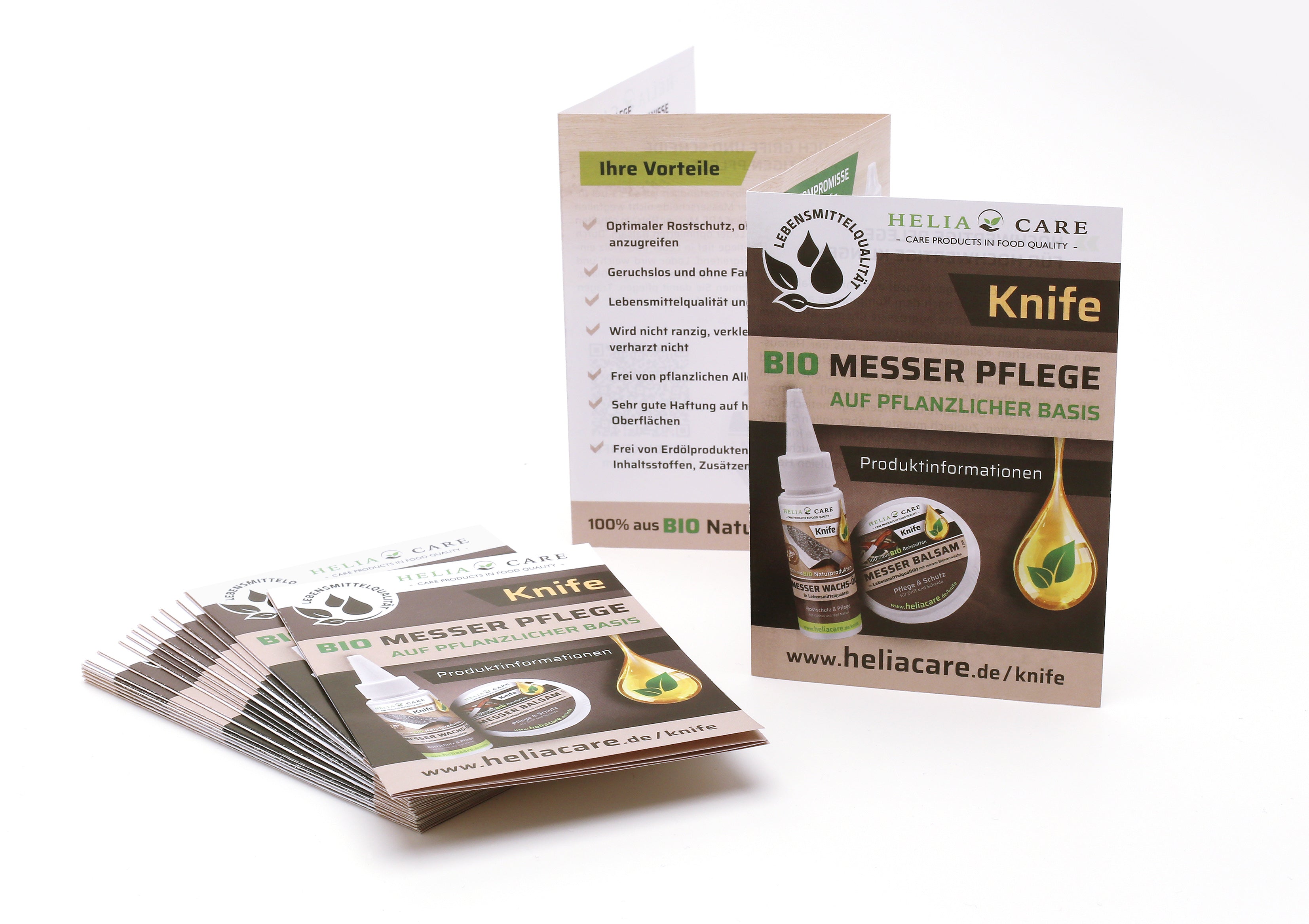 KNIFE: Messer Pflegeset für Klinge, Griff & Scheide (BIO)