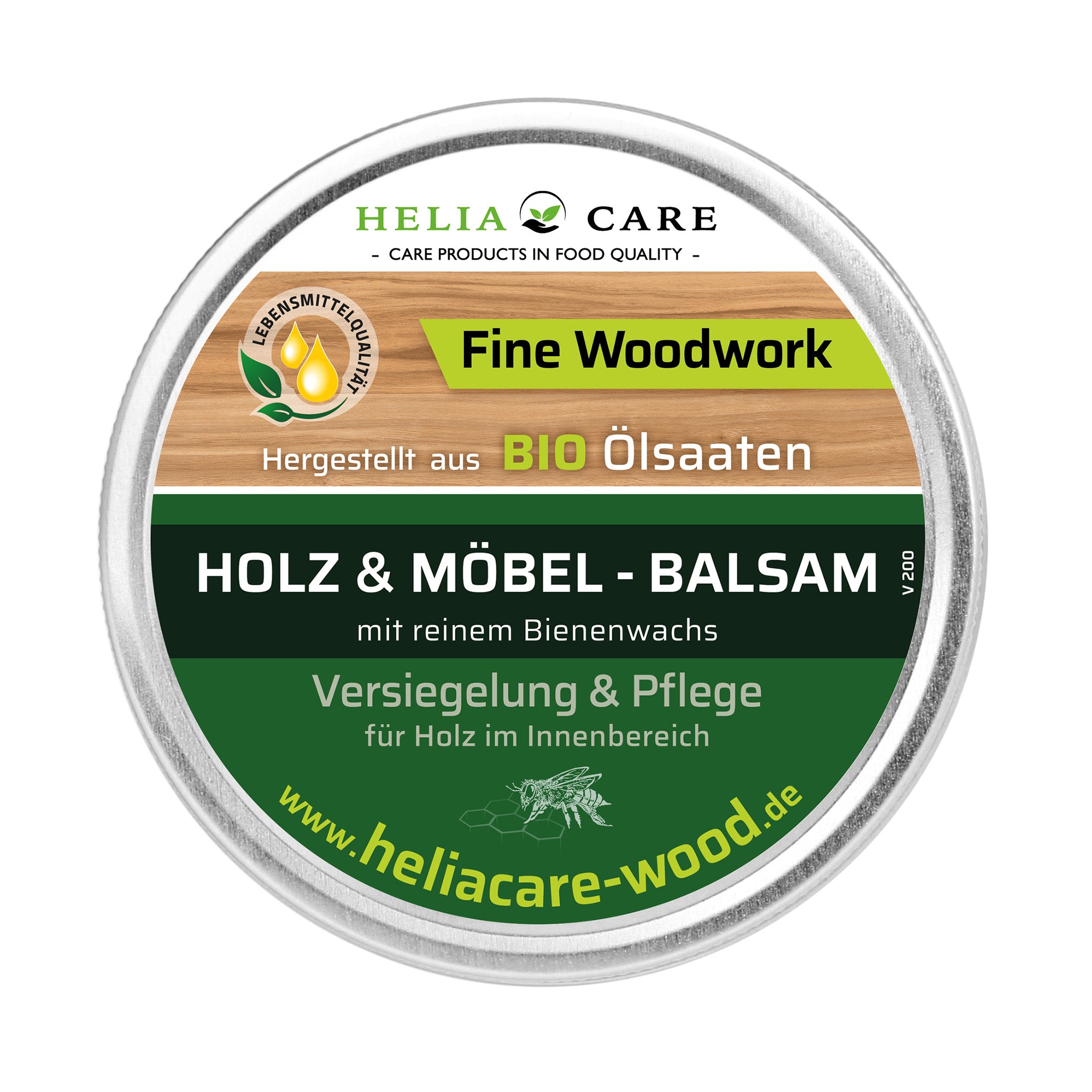Holz Balsam / Holz Butter(*) in Lebensmittelqualität von HeliaCARE